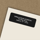 Search for black return address labels Corporate