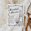 Search for wavy invitations Black and white