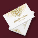 Search for mandala business cards gold