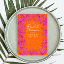 Search for hot pink orange invitations Trendy