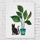 Search for black white turquoise art Modern
