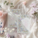 Search for love in bloom invitations Pink