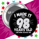 Search for funny birthday buttons Sarcastic