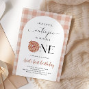 Search for fall birthday invitations Cutie pie