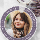Search for elegant keychains in loving memory