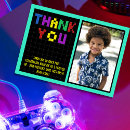 Search for neon thank you cards colorful