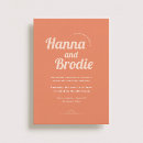 Search for peach wedding invitations Vintage
