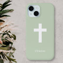 Search for christian cross iphone cases White