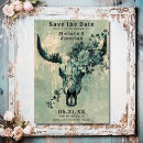 Search for western wedding save the dates Boho