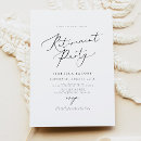 Search for retirement party invitations Classic