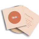 Search for hello business cards Orange