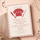 Search for culinary graduation invitations Chef