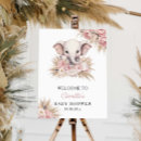 Search for elephant baby shower posters Pink