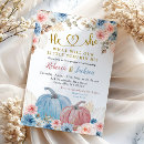 Search for boho gender reveal invitations Pampas grass