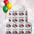 Search for dump truck wrapping paper Boy