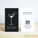 Search for bartender business cards Sommelier