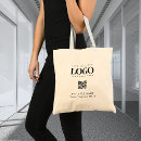 Search for qr code tote bags Your logo here