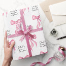 Search for bridal shower wrapping paper Pink