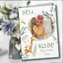 Search for daughter 1st birthday cards Watercolor