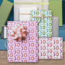 Search for numbers wrapping paper Typography