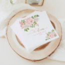 Search for floral baby shower napkins Pink