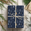 Search for navy blue and gold wrapping paper Pattern