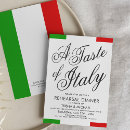 Search for italian dinner invitations Italy
