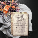 Search for october wedding invitations Skull