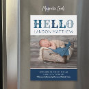Search for hello birth announcement cards Blue