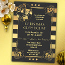 Search for gatsby christmas invitations Gold