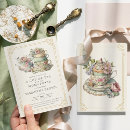 Search for tea party invitations Vintage