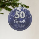 Search for 50th birthday ornaments Keepsake