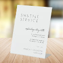 Search for transportation wedding signs Modern minimalist