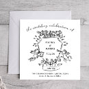 Search for ribbon wedding invitations Black and white