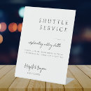 Search for transportation wedding signs Modern minimalist