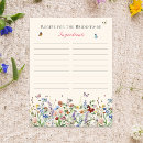 Search for bridal shower recipe postcards Recipe for the bride