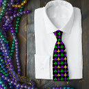 Search for fleur de lis ties Fat tuesday