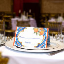 Search for orange place cards Blue