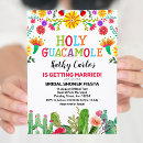 Search for holy guacamole bridal shower invitations Cactus
