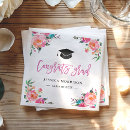 Search for graduation party napkins Watercolor