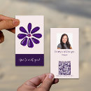 Search for nice to meet you business cards Qr code