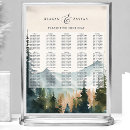 Search for rustic wedding seating charts Forest