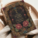 Search for victorian gothic wedding invitations Vintage