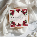 Search for red and gold napkins Flowers
