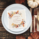Search for fall napkins Rustic