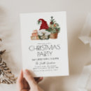 Search for gnome christmas invitations Cute