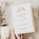 Search for monogram wedding programs Calligraphy