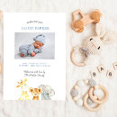 Search for safari birth announcement cards Modern