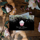 Search for black cake business cards Sweets