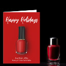 Search for salon business holiday cards Beautician